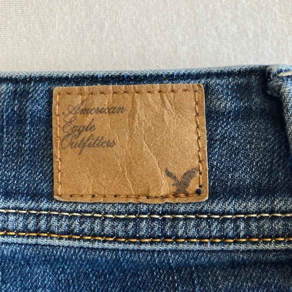 American Eagle Jeans Women 4 (30x30) Original Bootcut Denim Stretch Low Rise